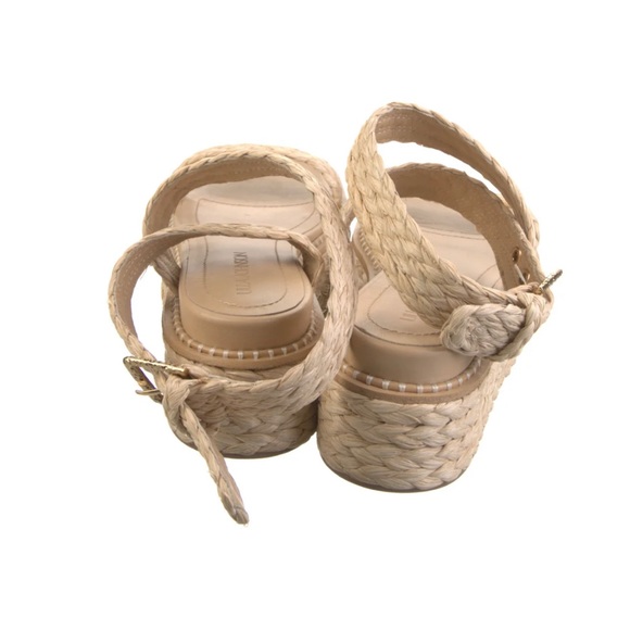 Ulla Johnson Raffia Platform Sandals size 8 - Picture 4 of 4